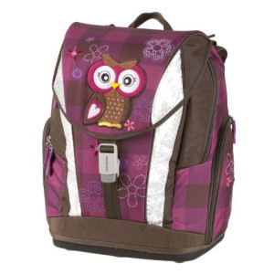 Schneiders Schulrucksack Toolbag Soft Frontansicht Olivia The Owl