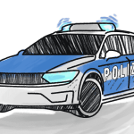 Polizei Schulranzen Motiv