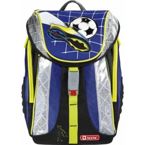 Schulranzen Step by Step Flexline Frontansicht Motiv Soccer Fussball