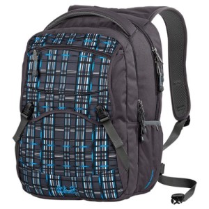 Schulrucksack_Jack_Wolfskin_Board_Walk_26_schwarz_blau_kariert