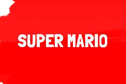 Schultasche Super Mario