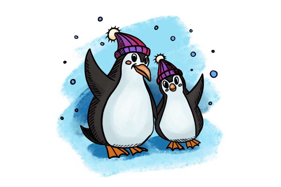 Pinguin Schultaschen